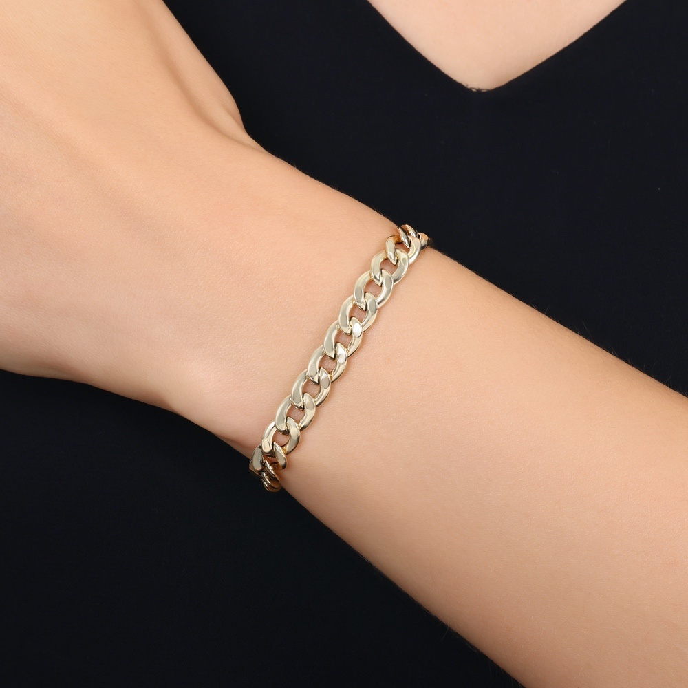 Zincir Formlu Altın Set