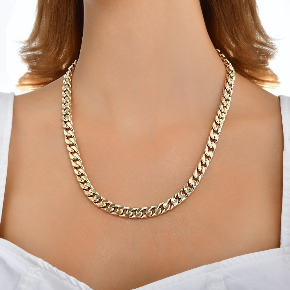 Zincir Formlu Altın Set