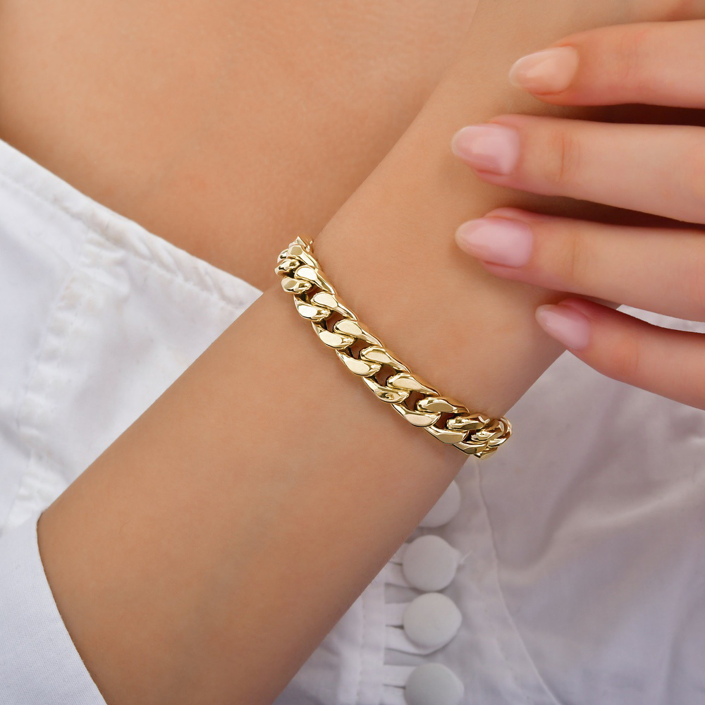 Zincir Formlu Altın Set