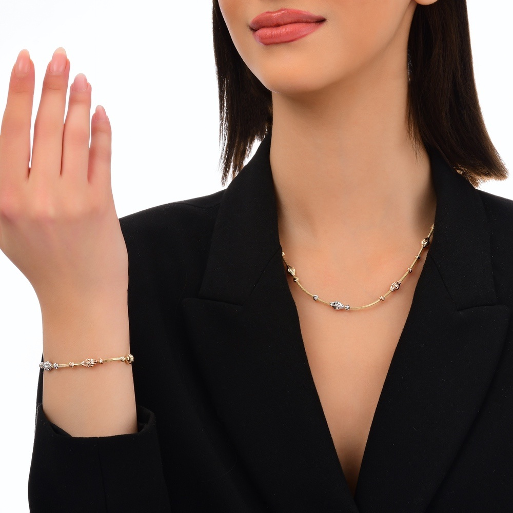 Altın İkili Üç Renk Set