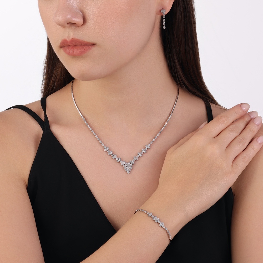 Altın Üçlü Nişan Düğün Set