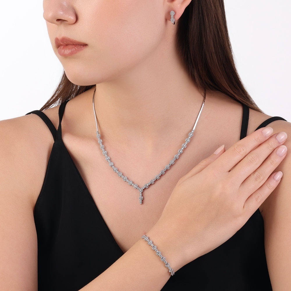 Altın Üçlü Nişan Düğün Set