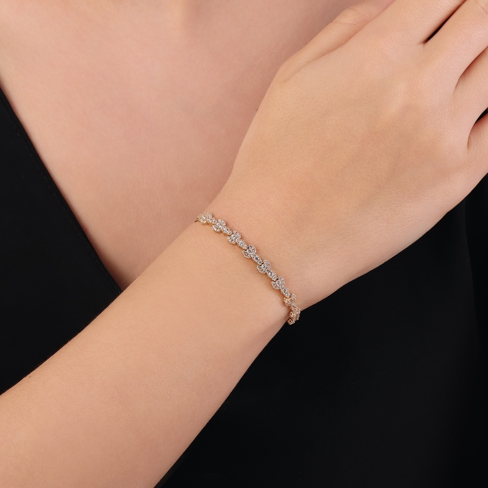 Altın Üçlü Nişan Düğün Set