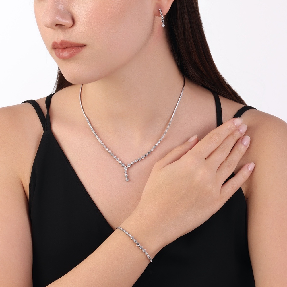 Altın Üçlü Nişan Düğün Set