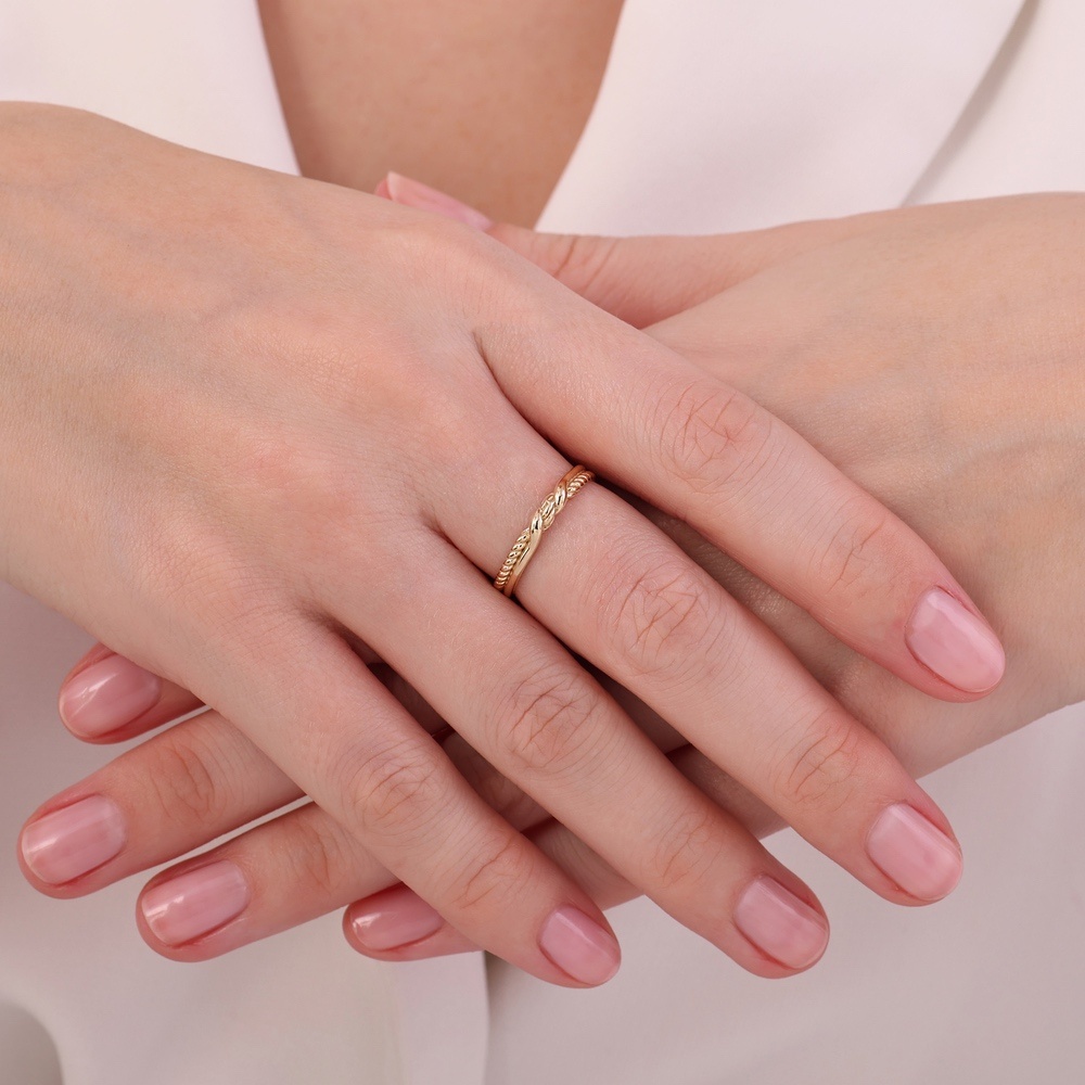 Altın Düğüm Yüzük