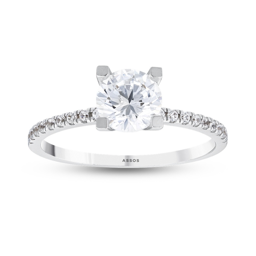 Altın Tektaş Yüzük