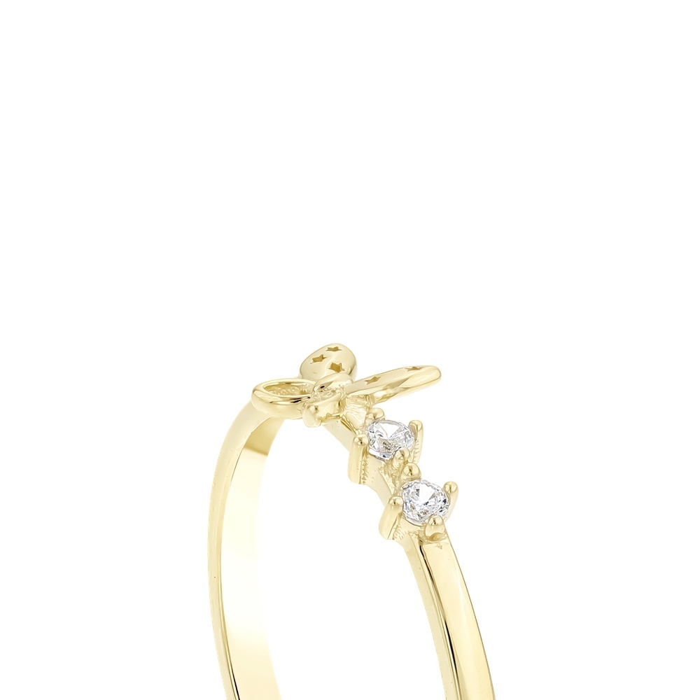 Altın Kelebek Yüzük