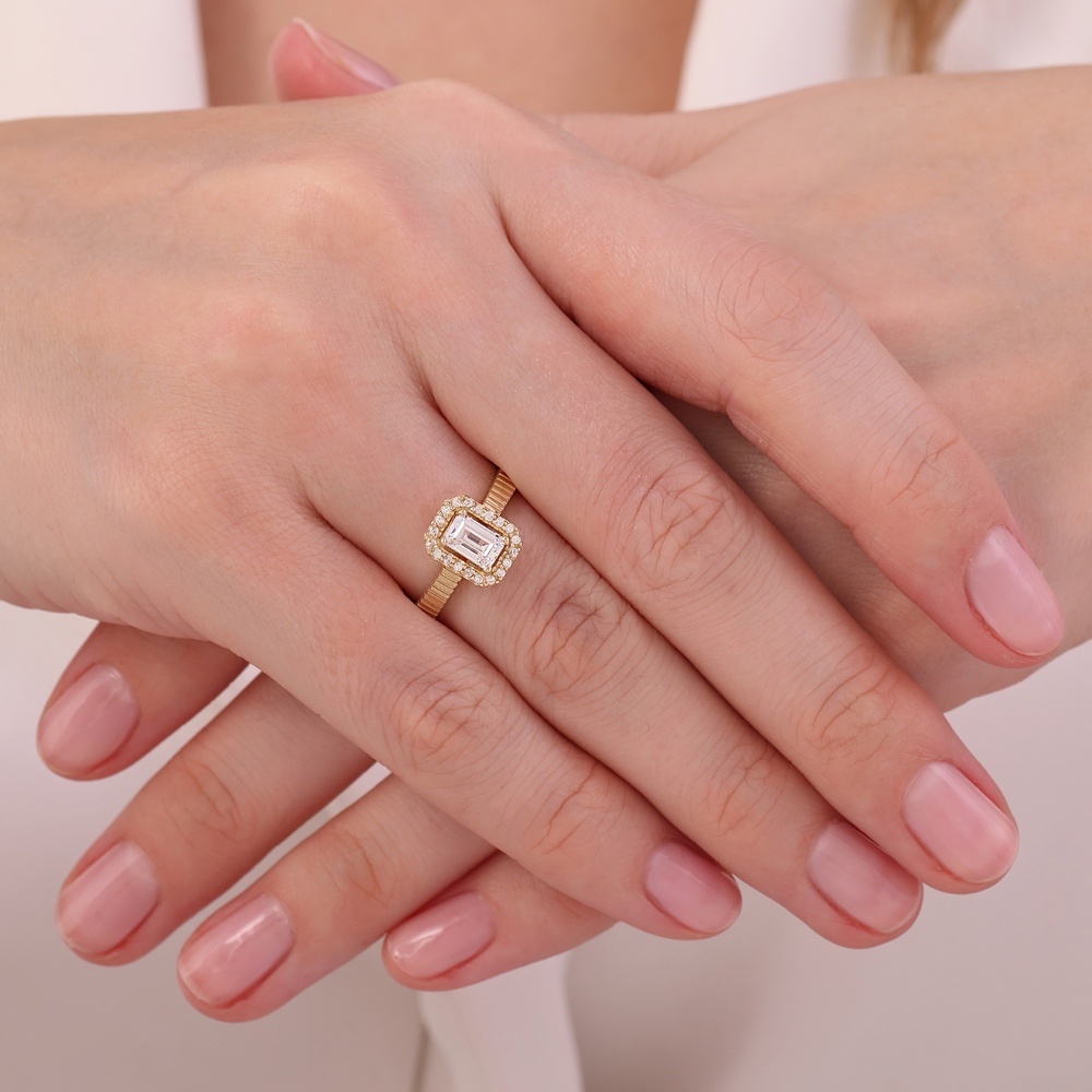 Altın Baget Yüzük