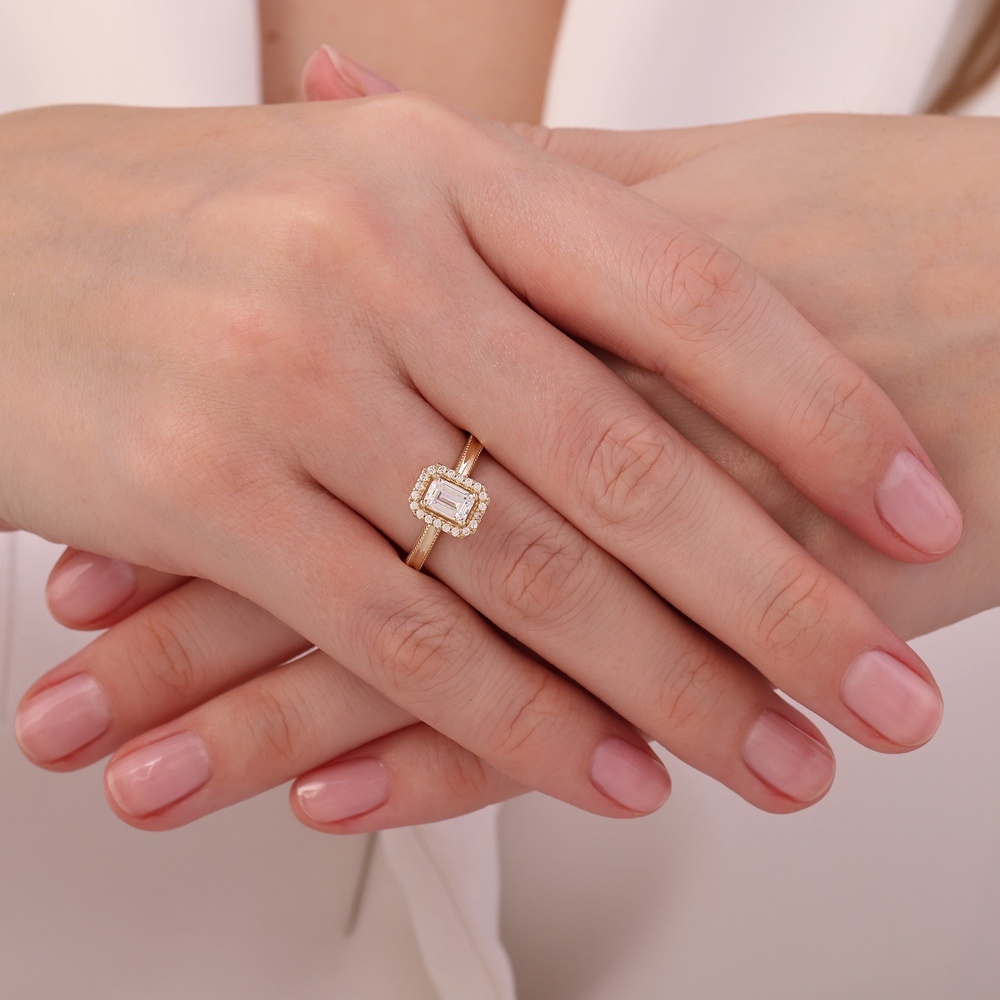 Altın Baget Yüzük