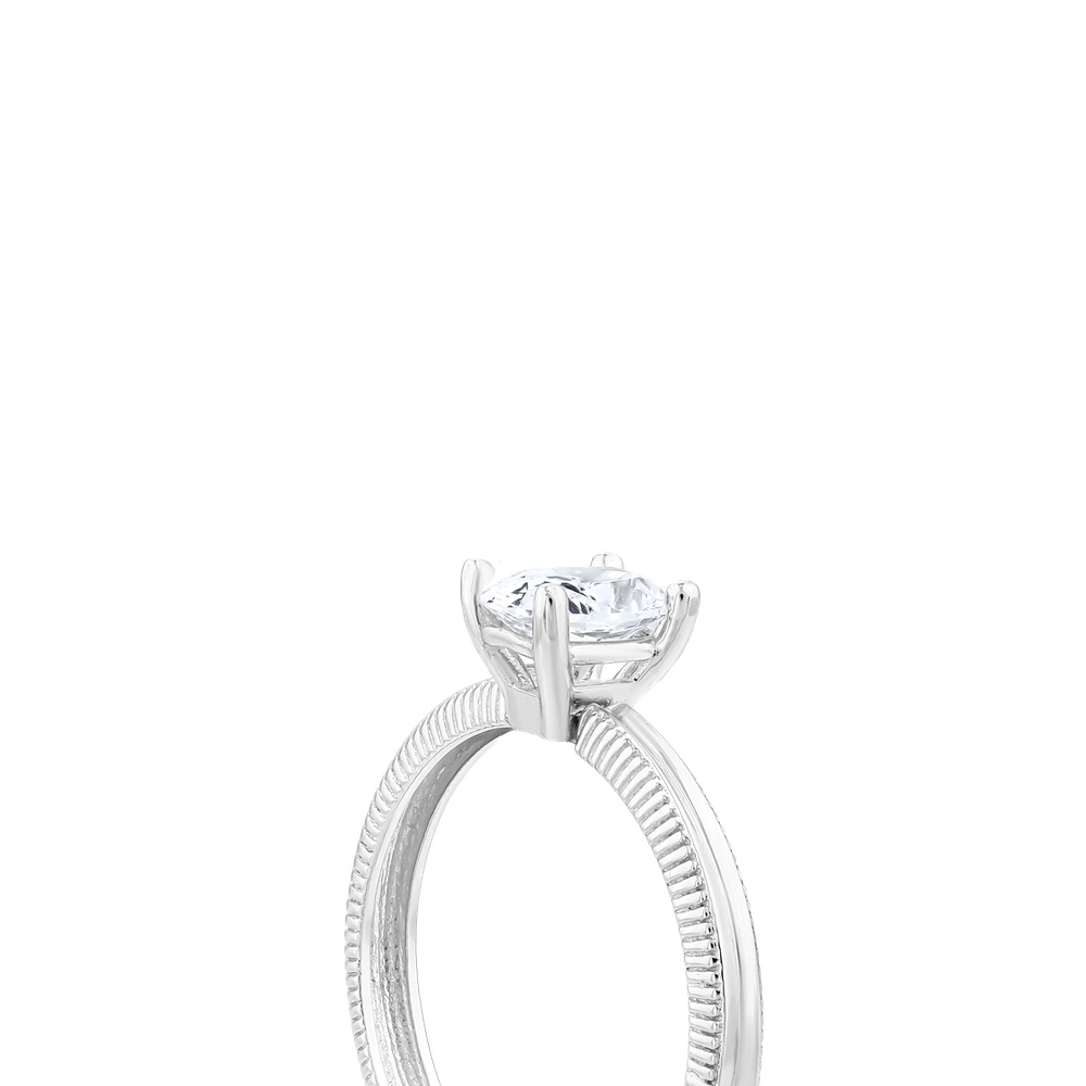 Altın Oval Tektaş Yüzük