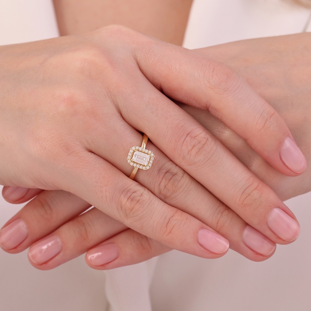 Altın Baget Yüzük