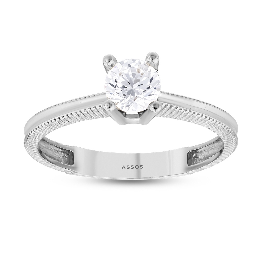 Altın Tektaş Yüzük