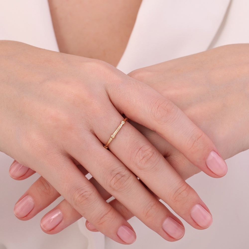 Altın Tasarım Yüzük