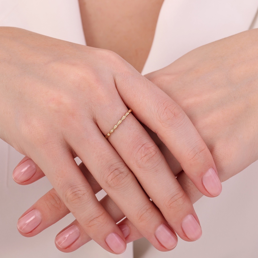 Altın Tasarım Yüzük