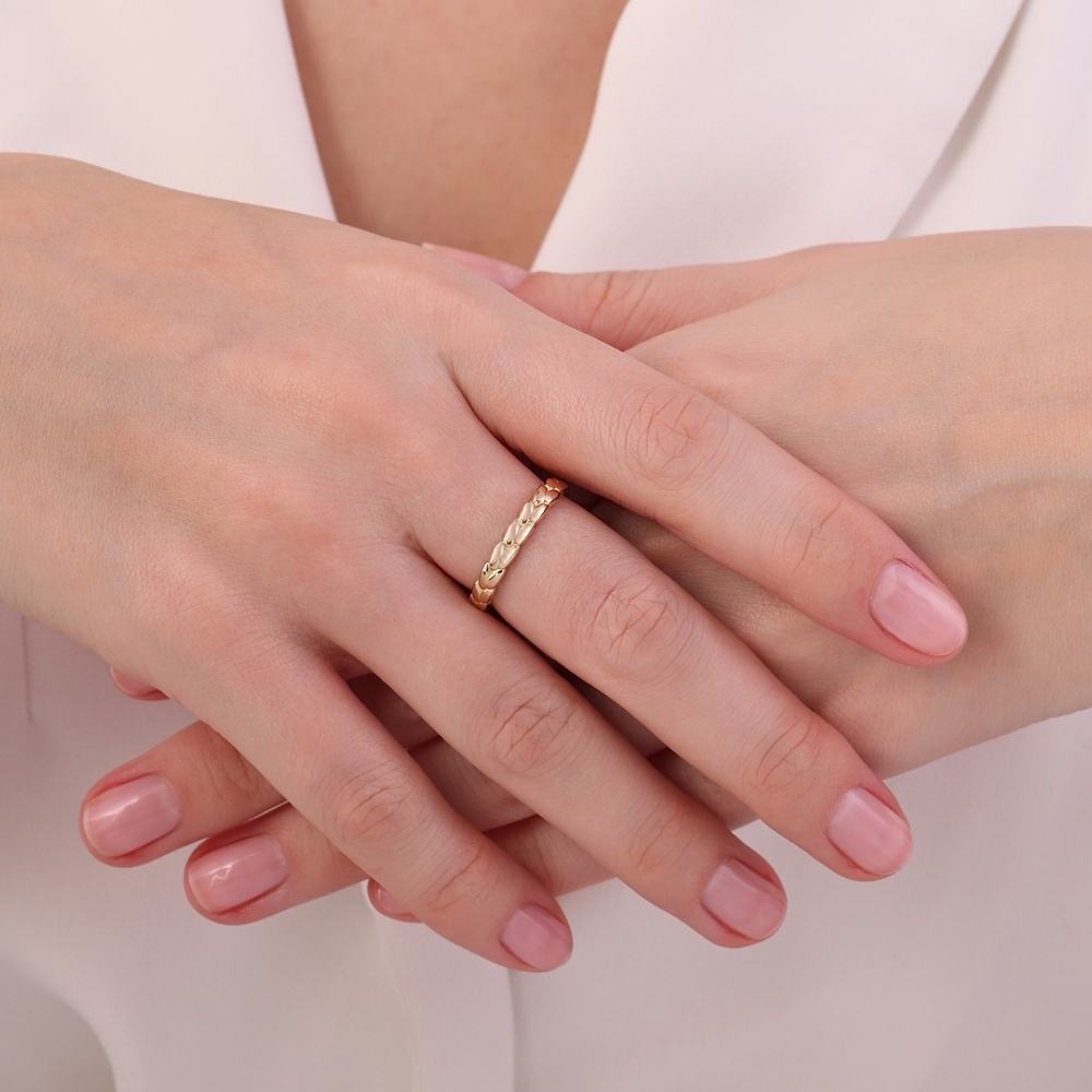 Altın Tasarım Yüzük