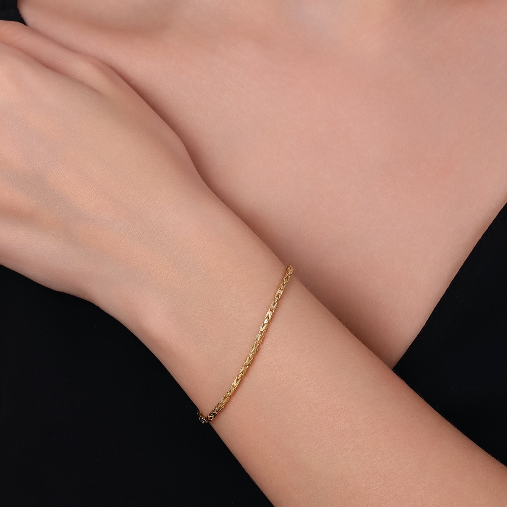 Altın Zincir Bileklik