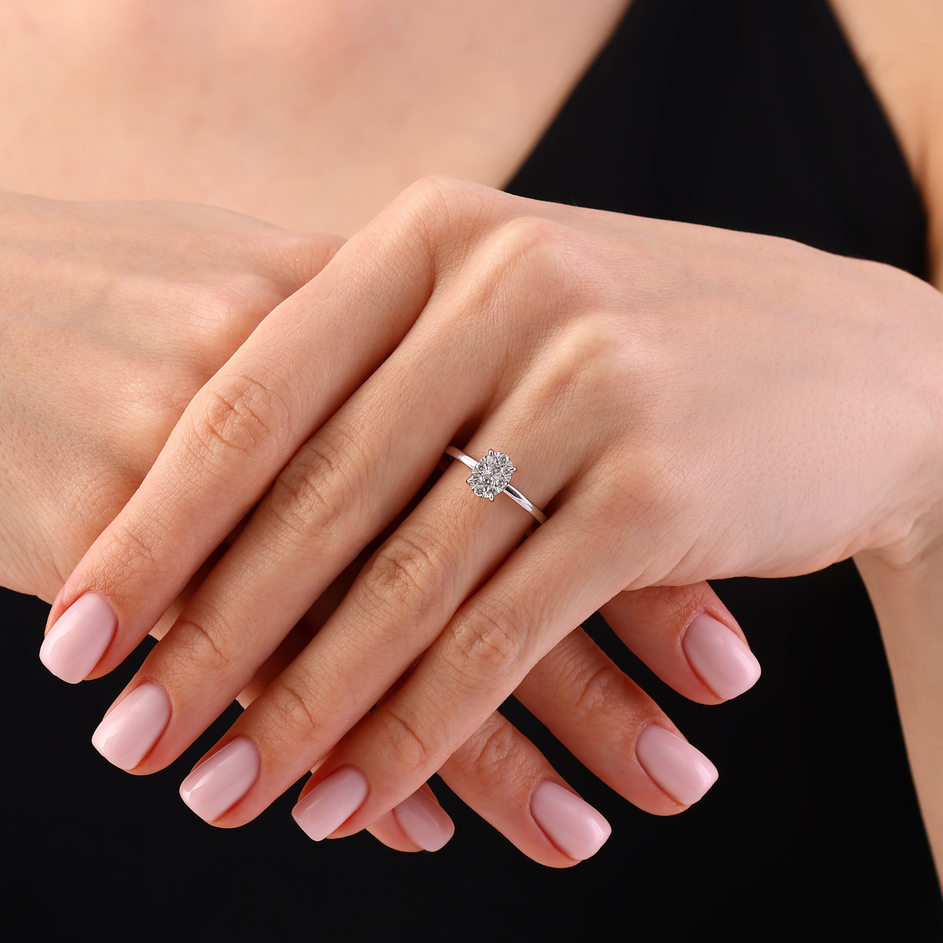 Pırlanta Coronet Yüzük