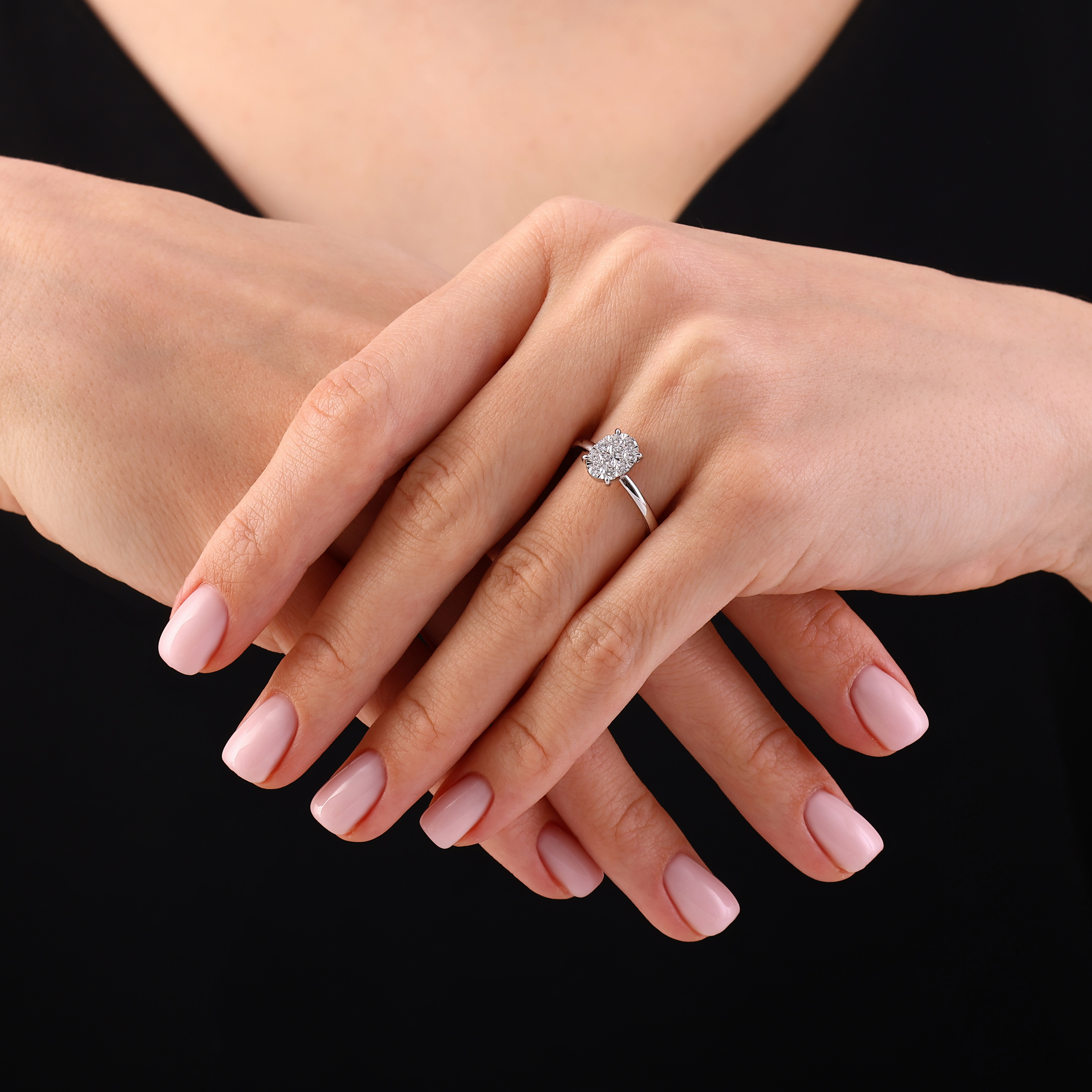 Pırlanta Coronet Yüzük